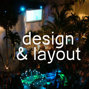 Event planning Design and Layout