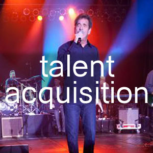 Talent acquisition for public and corporate events